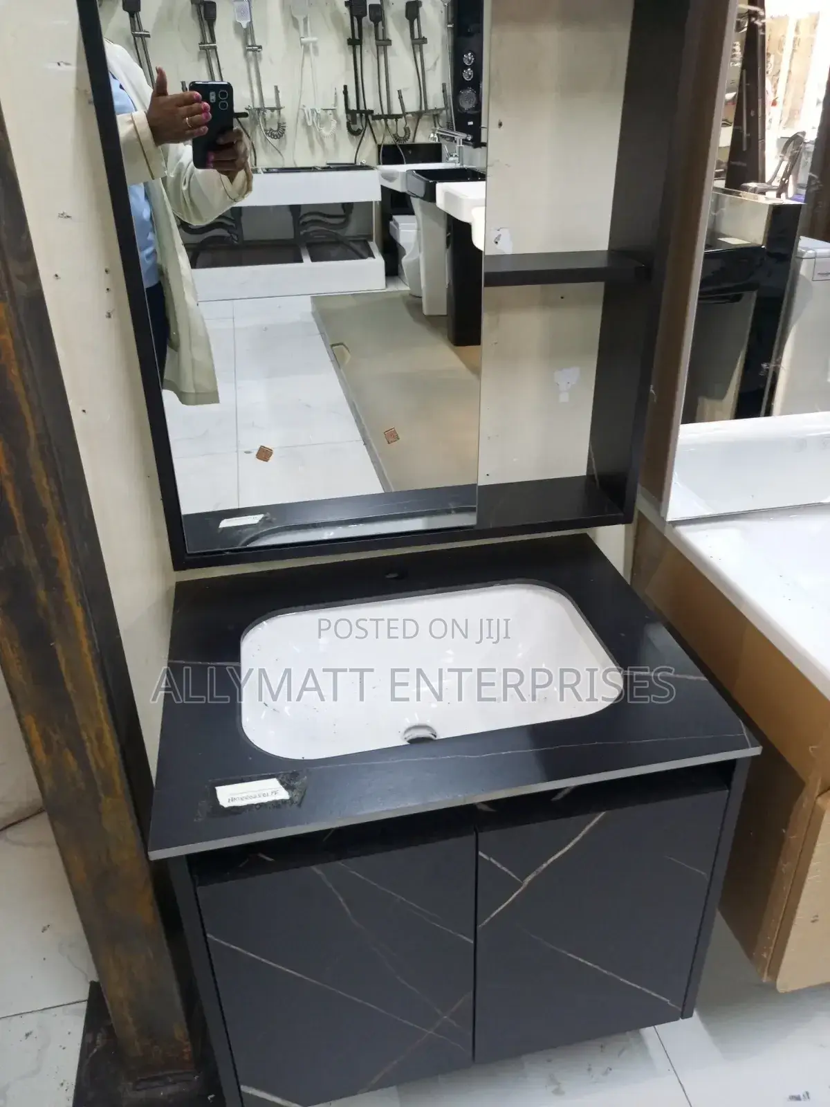 Marble Grey Vanity Cabinets