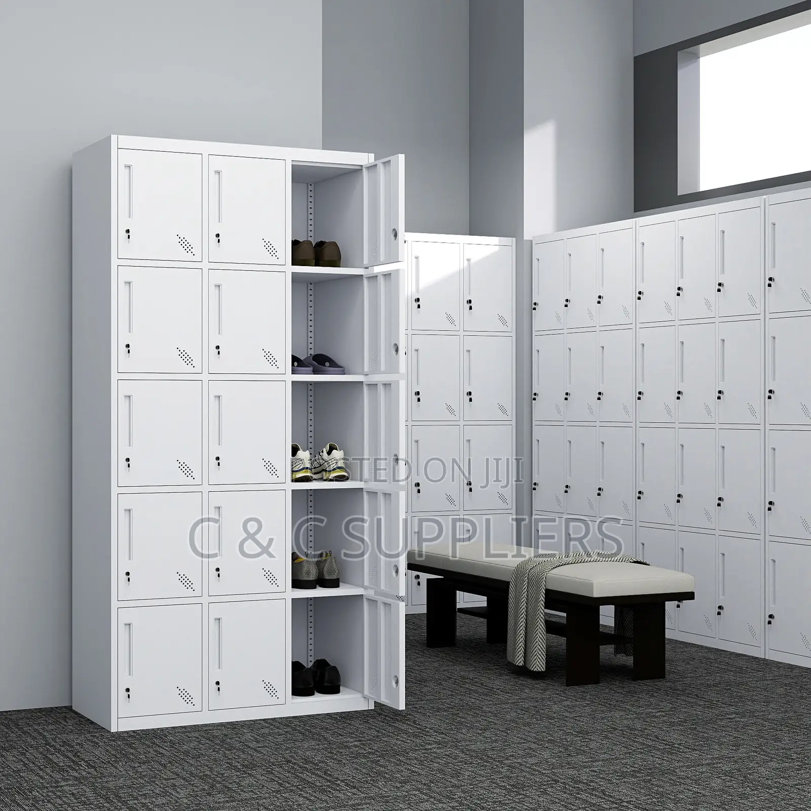 15-Doors Locker Cabinet