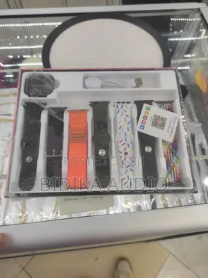 Ultra 10-in-1 Smartwatch Combo Gift Set – Hd Full Touch Screen