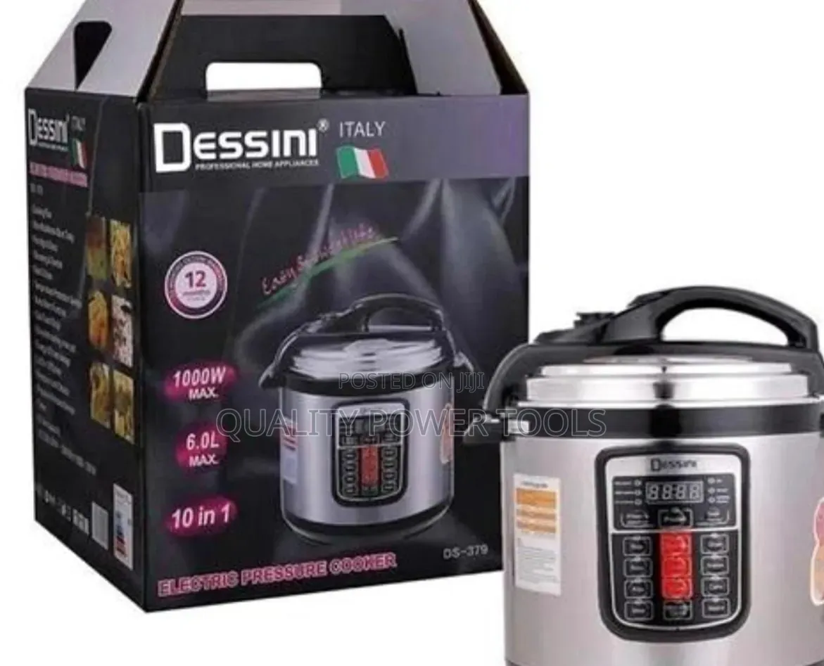 Dessini 6-Liter Stainless Steel Electric Pressure Cooker