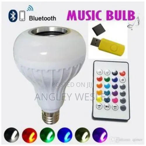 Good Quality Music RGB Light Bulb