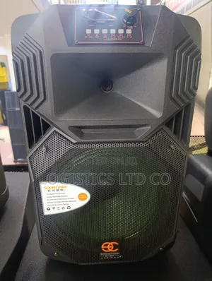 Soontran 12 Inch Powered Speaker With Two Microphone