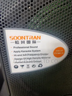 Soontran 12 Inch Powered Speaker With Two Microphone