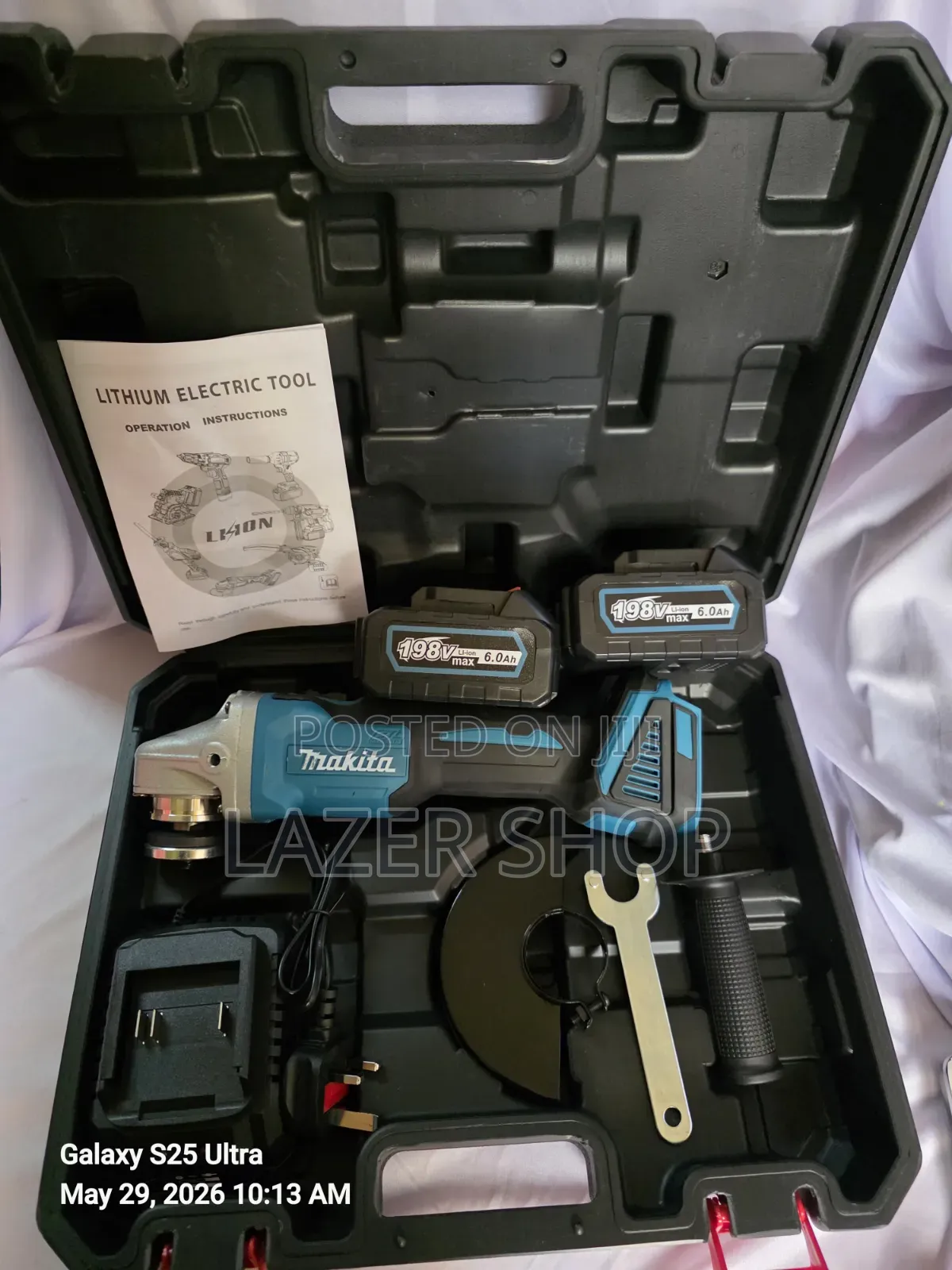 Cordless Makita Grinders