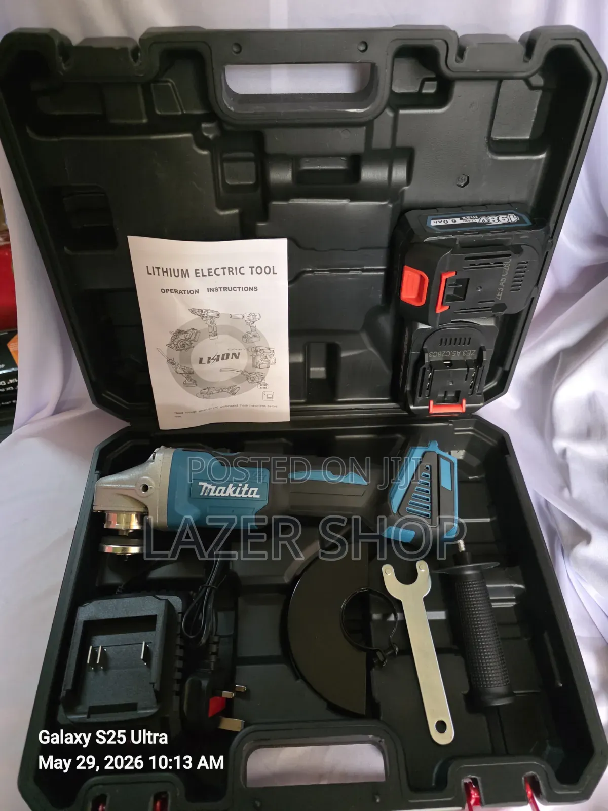 Cordless Makita Grinders