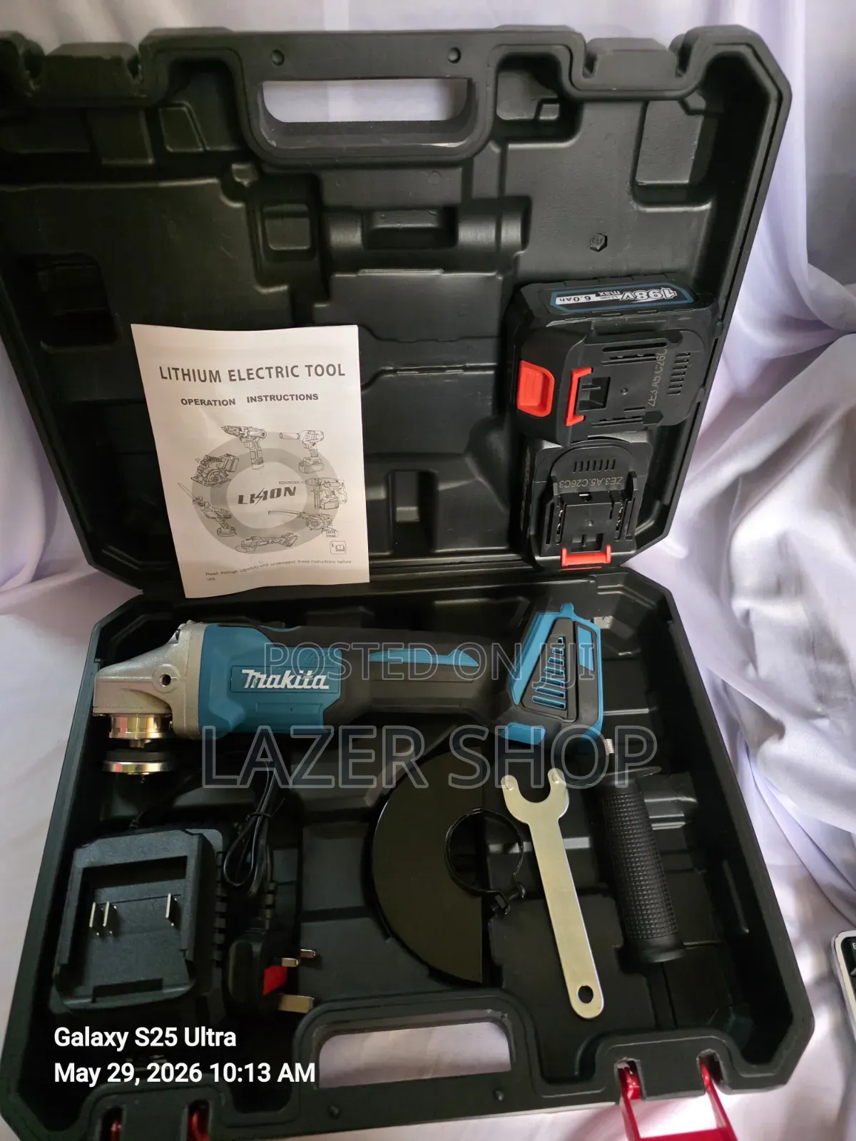 Cordless Makita Grinders