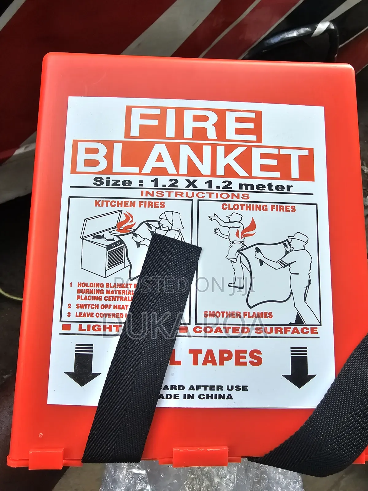 Fire Blanket 1.2× 1.2 Meter Fire Blanket