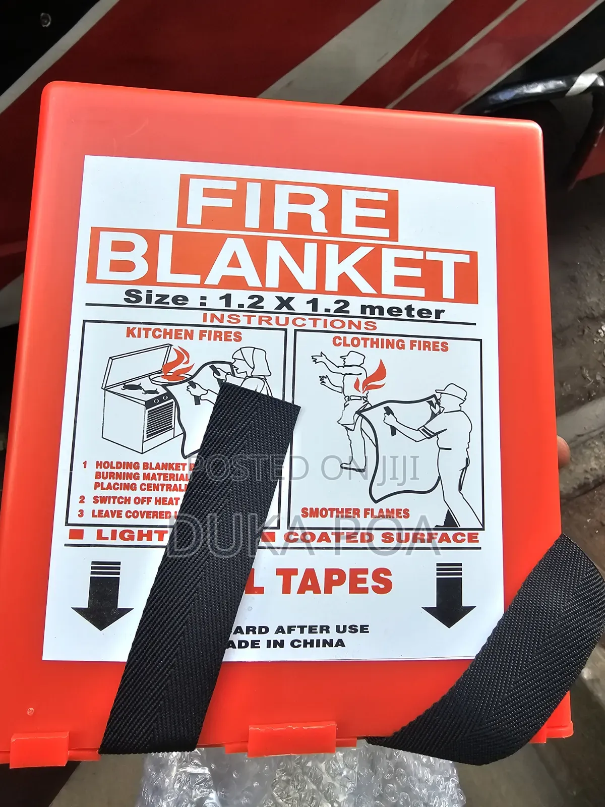 Fire Blanket 1.2× 1.2 Meter Fire Blanket