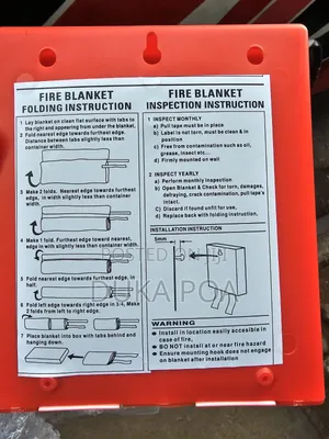 Fire Blanket 1.2× 1.2 Meter Fire Blanket
