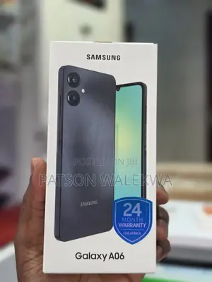 New Samsung Galaxy A06 128 GB Black