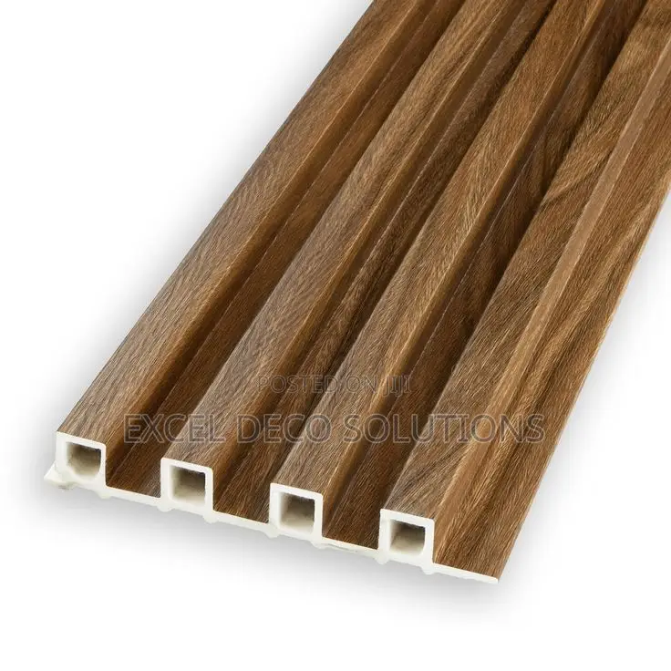 Fluted Panels With Modern Wood Look Finish