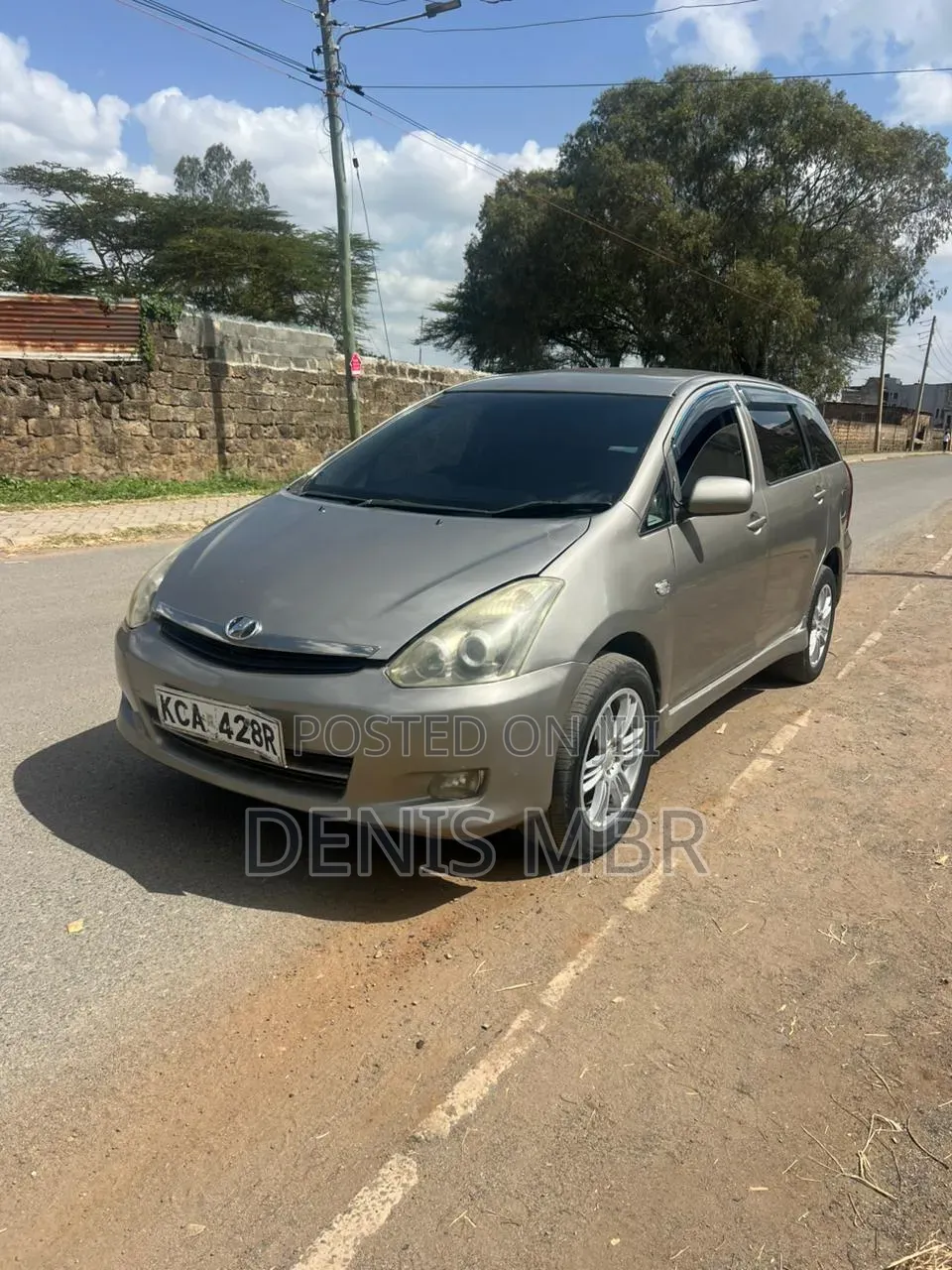 Toyota Wish 2007 Beige
