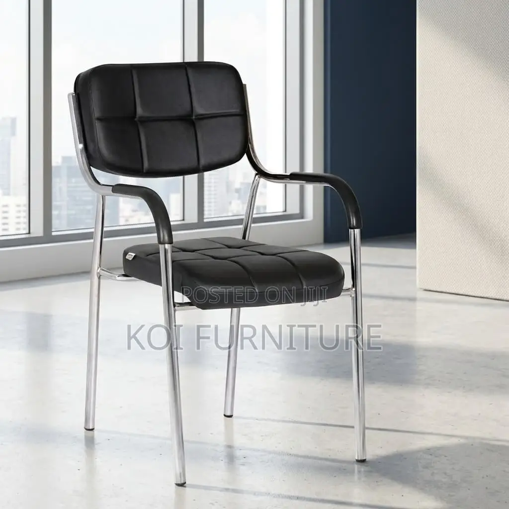 Office Chair : Leather Catalina Guest Office Chair