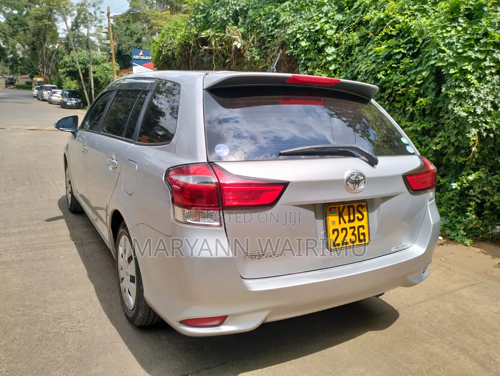 Toyota Corolla Fielder 2017 Silver
