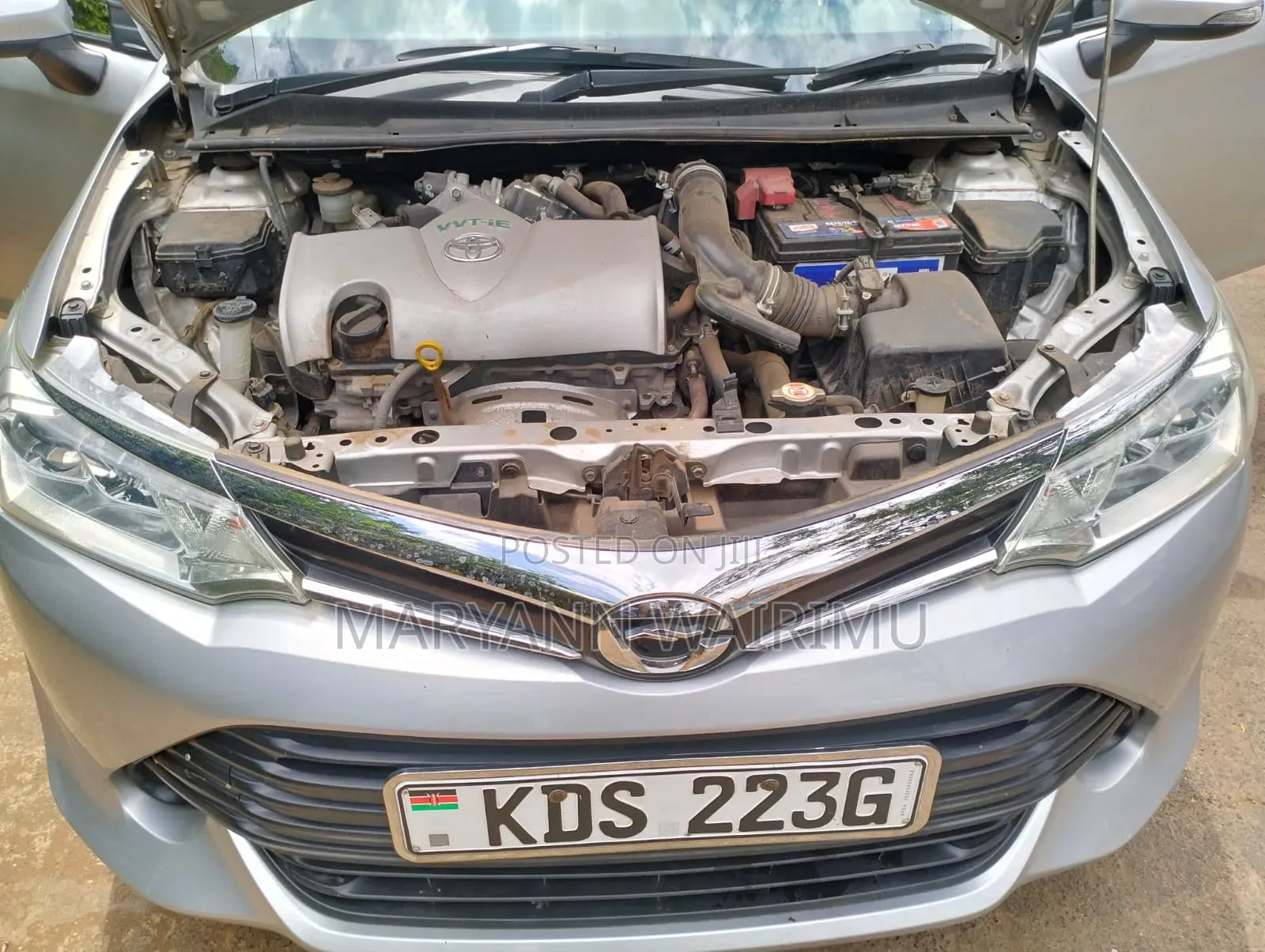 Toyota Corolla Fielder 2017 Silver