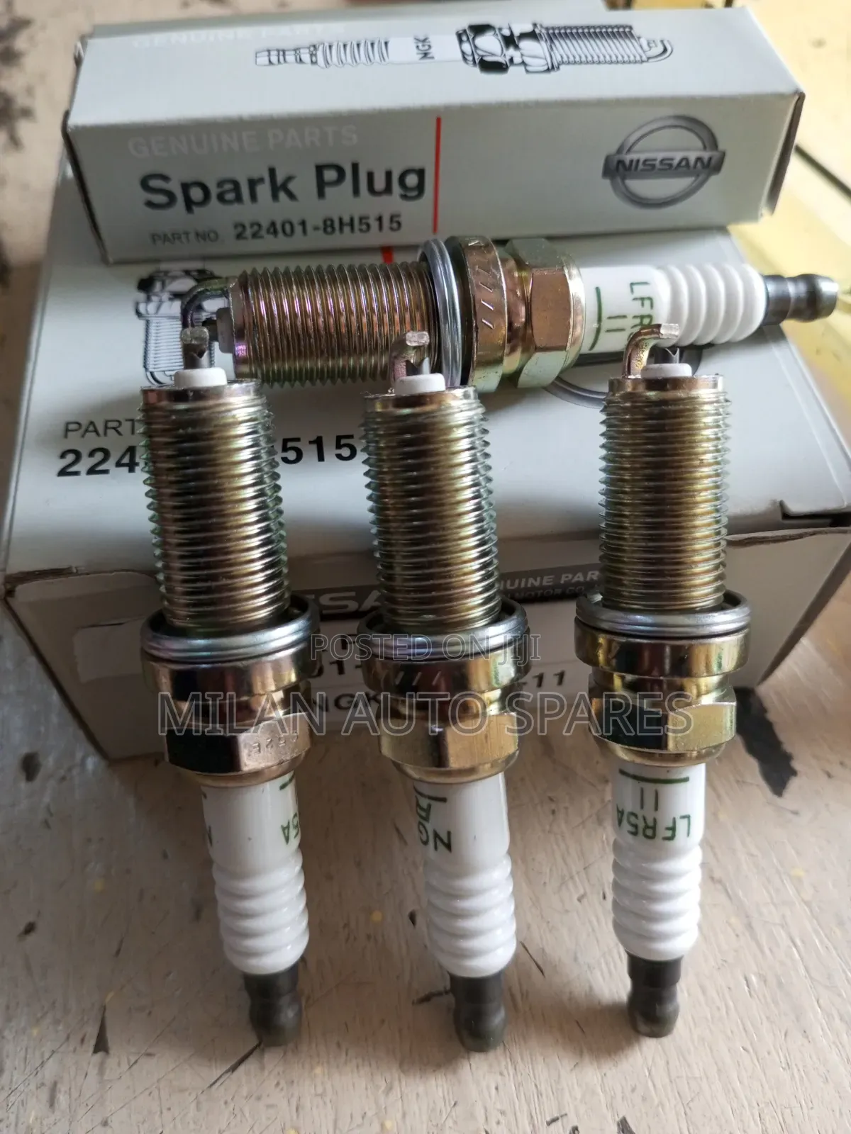 Genuine NGK Spark Plugs Lfr5a-11 for Nissan Xtrail Nt30
