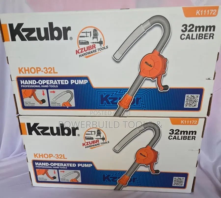 32mm Hand Operated Oil Pump Kzubr Germany