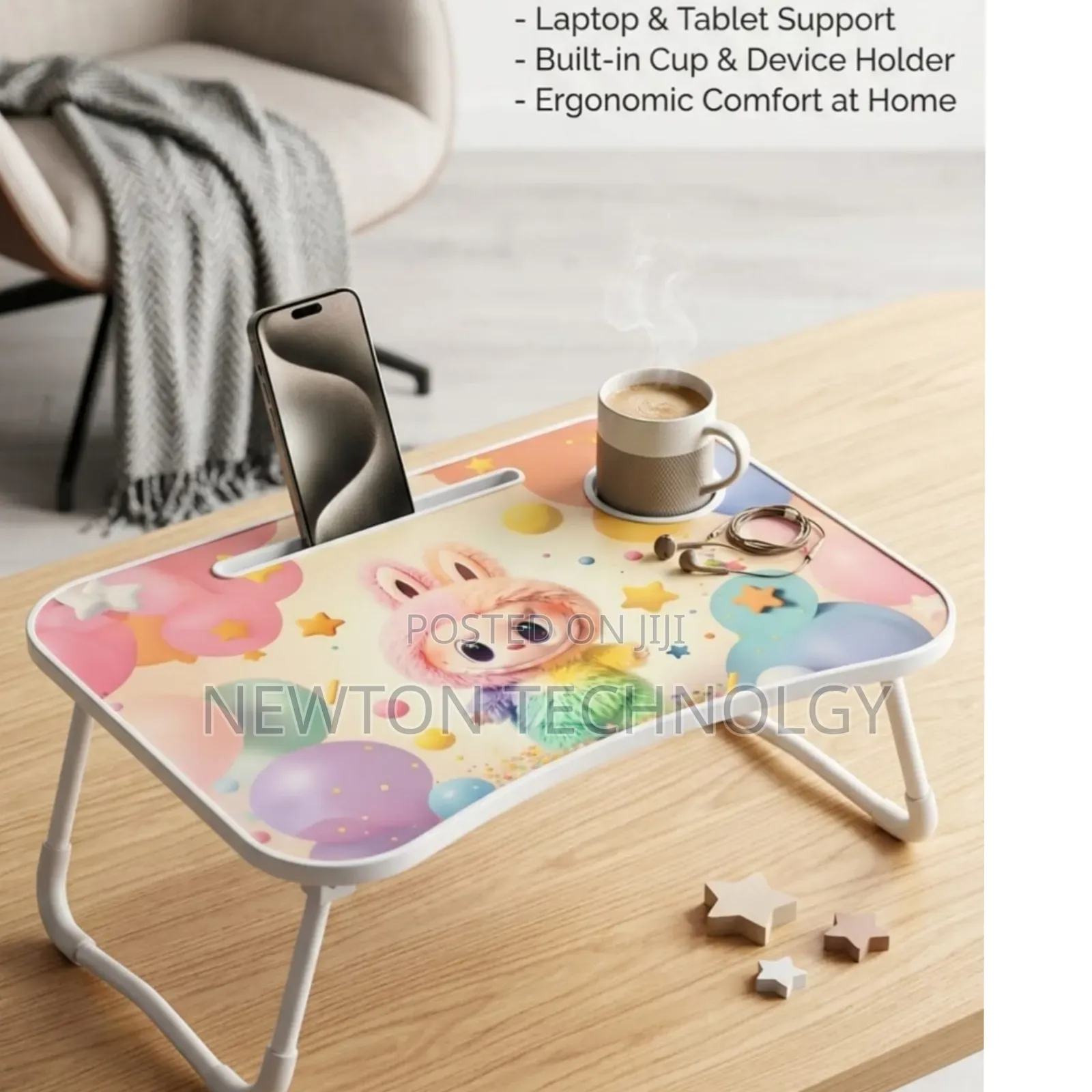 Multifunctional Work and Rest Laptops /Tablets Stand Support