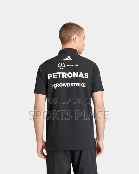 Team Amg-Mercedes Black Polo 2026 Jersey - thumbnail 2