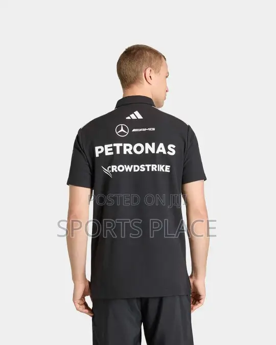 Team Amg-Mercedes Black Polo 2026 Jersey