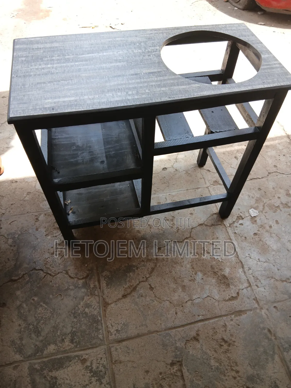 Meza Ya Jikoni Gray 30x17 (Shimo La Gesi)