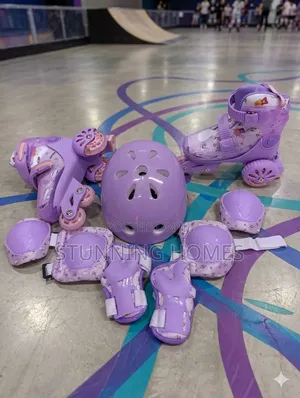 Fully Loaded Kids Trainers Skates With Safety Gears