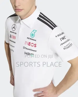 Mercedes-amg Petronas F1 Team Polo White 2026
