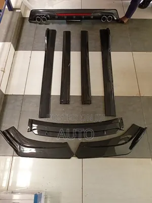 Universal Carbon Fiber Full Car Body Kit Sporty Exterior Upgrade