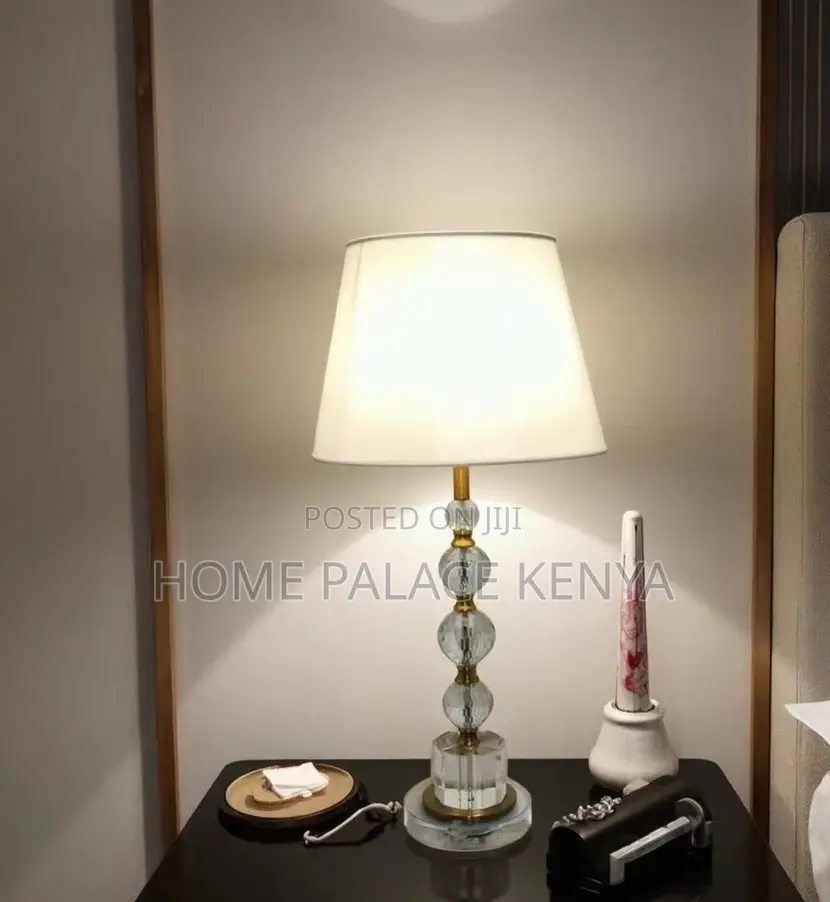 Bedside Lamp: European Style Crystal Bedside Table Lamp