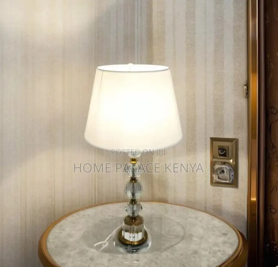 Bedside Lamp: European Style Crystal Bedside Table Lamp