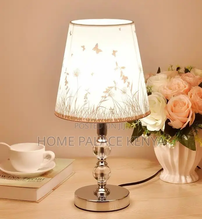 Bedside Lamp: European Style Crystal Bedside Table Lamp