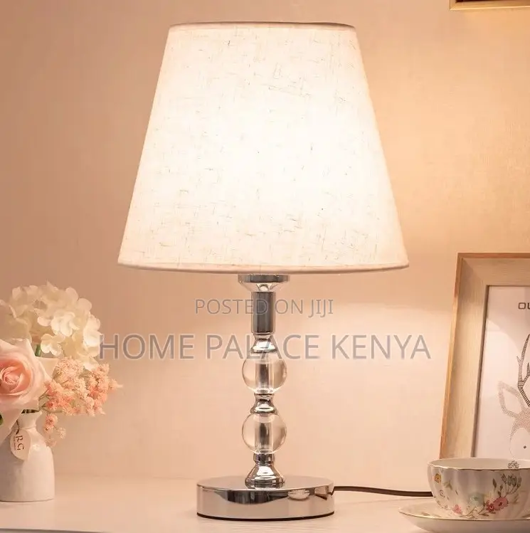 Bedside Lamp: European Style Crystal Bedside Table Lamp