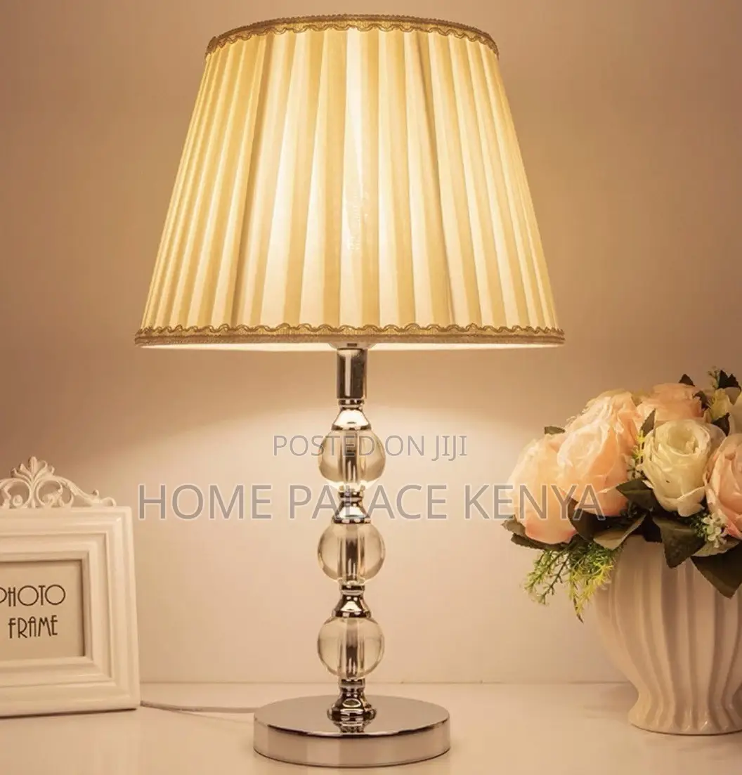 Bedside Lamp: European Style Crystal Bedside Table Lamp