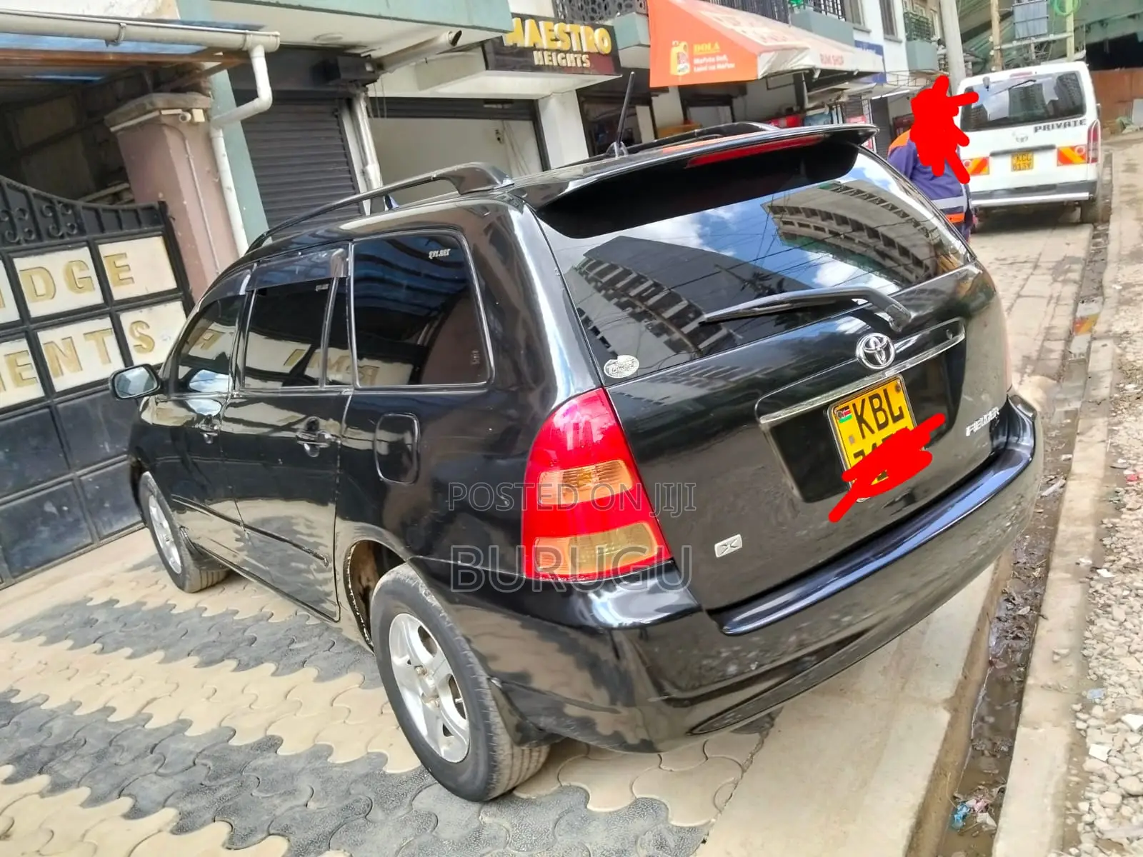 Toyota Corolla Fielder 2009 Black