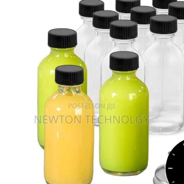 *Set of 5 Gingershots Glass Bottles Material:Capacity: 60ml