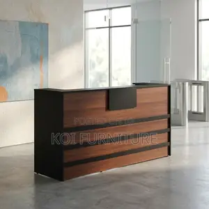 Office Desk : Modern 2m Custom Reception Desk