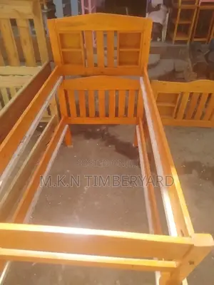 3 by 6 Light Oak Bed