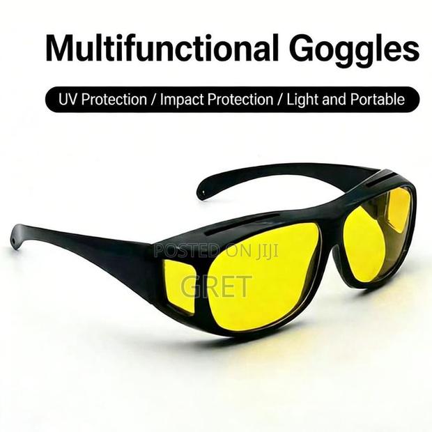 Vision Driving Glasses, Anti-Glare Fit-Over Eyewear , Uv400 Protection