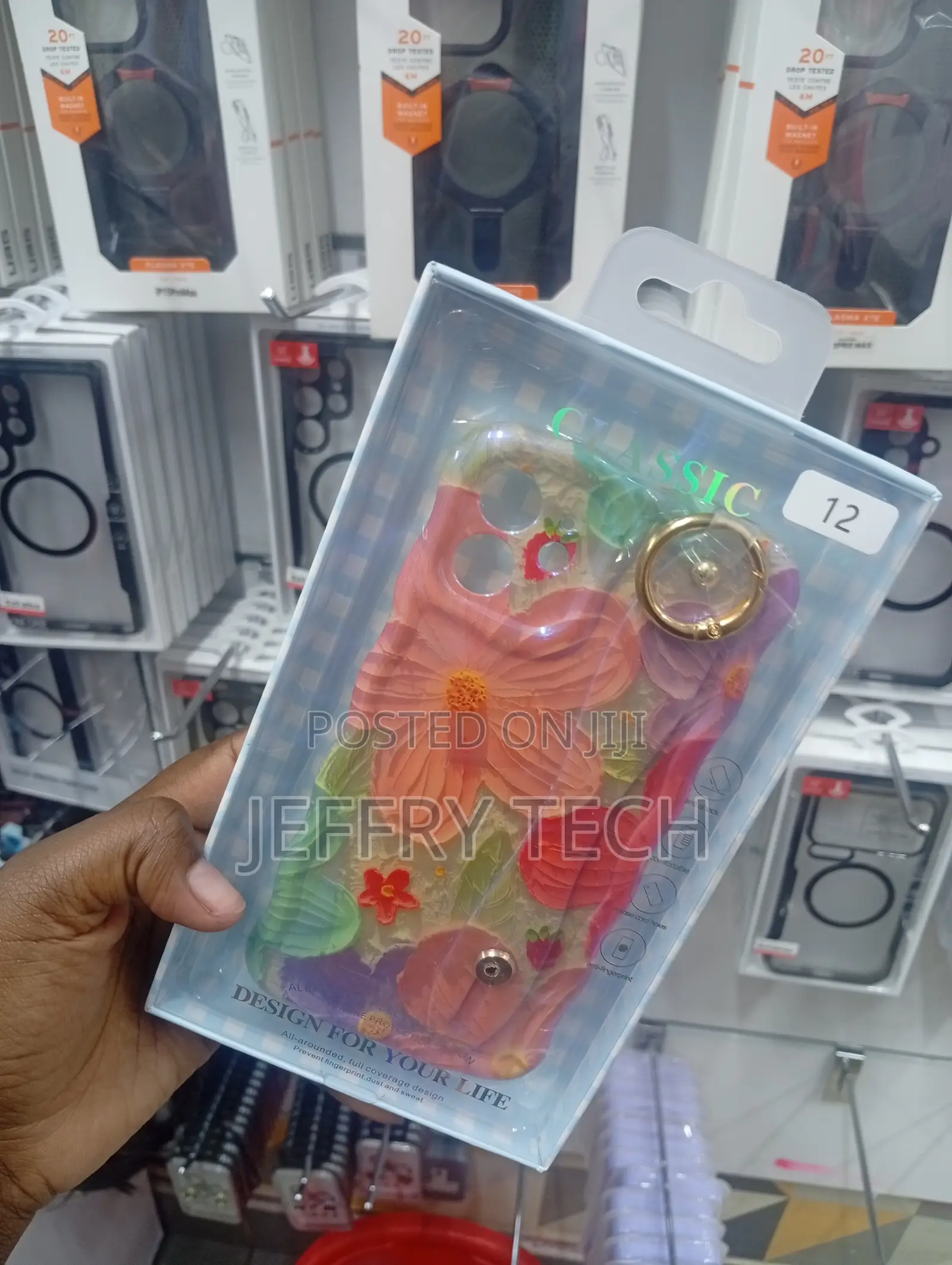 iPhone 12 Colorful 3d Floral iPhone Case