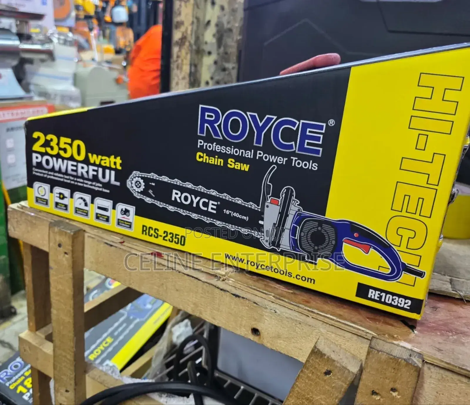 Royce Electric Chainsaw