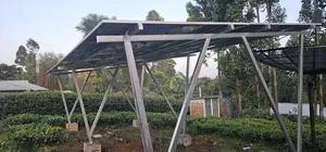Ground Mount Solar Structure Installations