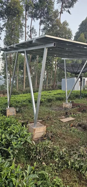 Ground Mount Solar Structure Installations