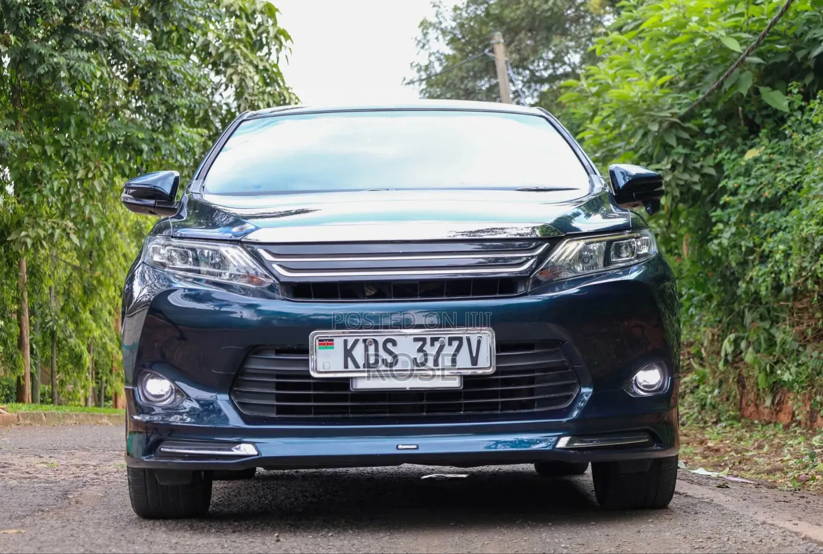 Toyota Harrier 2016 Blue