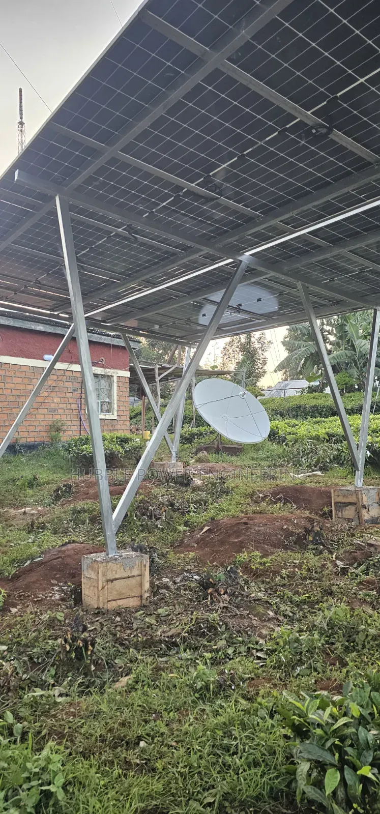 Ground Mount Solar Structure Installations