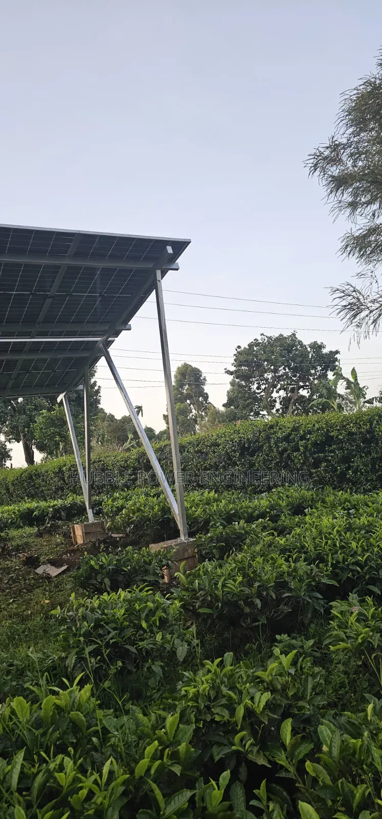 Ground Mount Solar Structure Installations