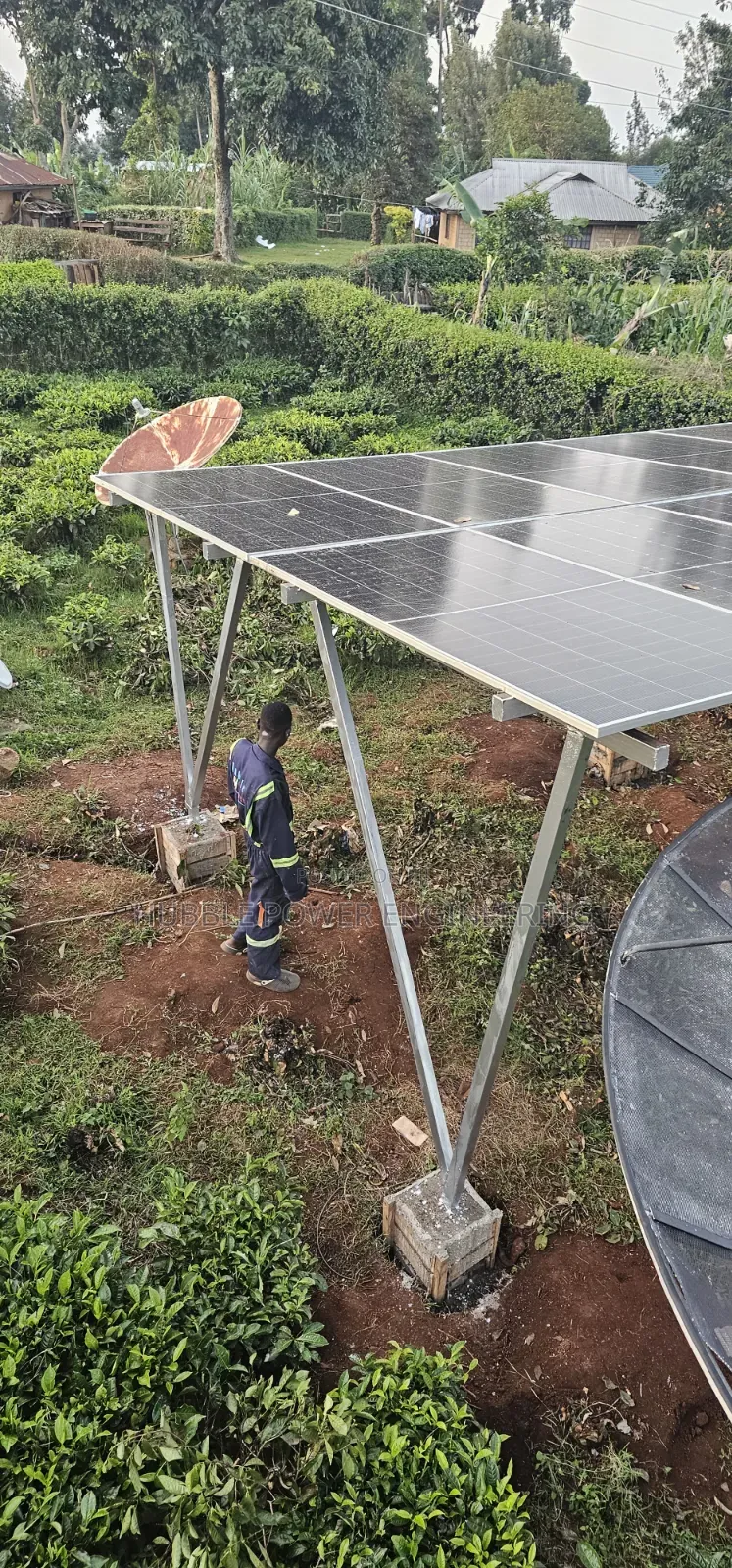 Ground Mount Solar Structure Installations