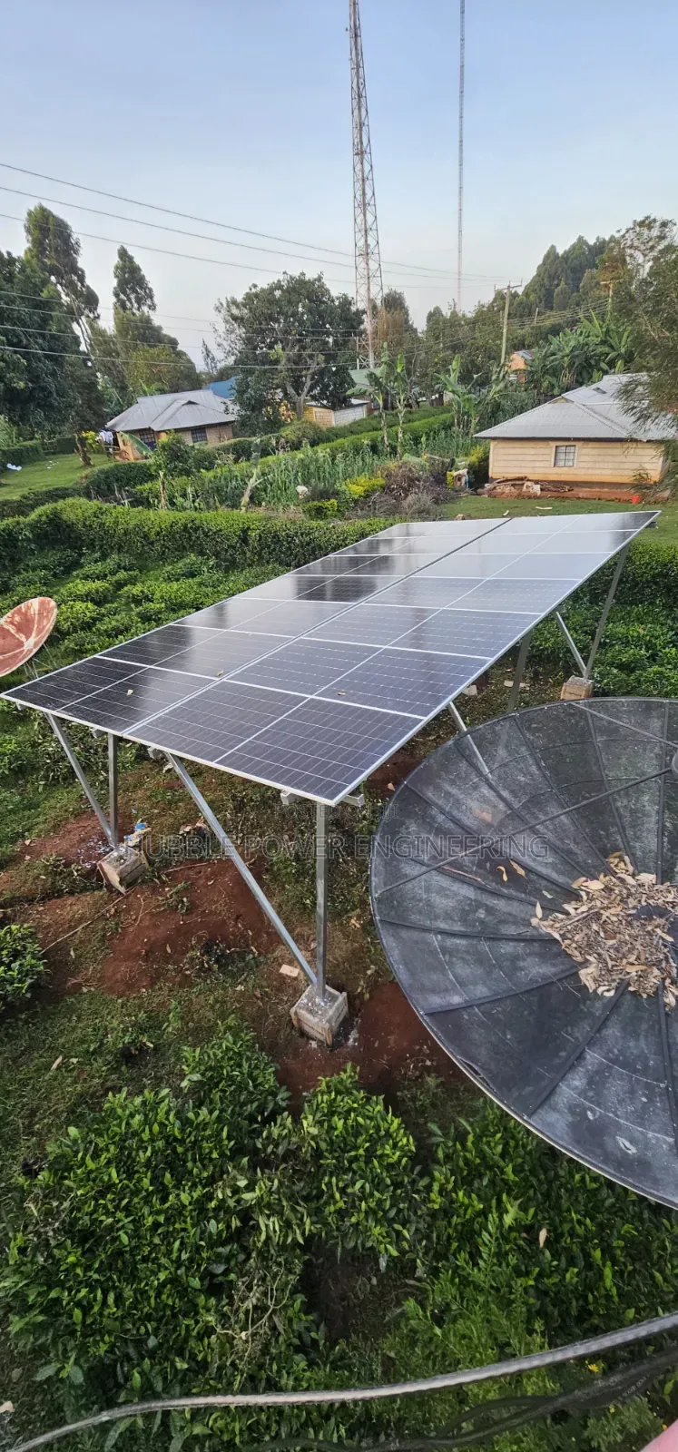 Ground Mount Solar Structure Installations