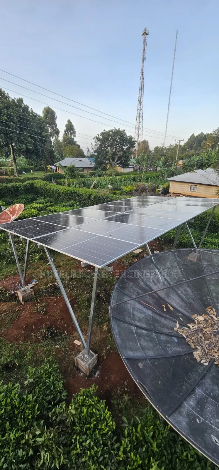 Ground Mount Solar Structure Installations