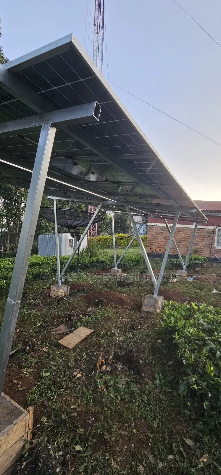 Ground Mount Solar Structure Installations