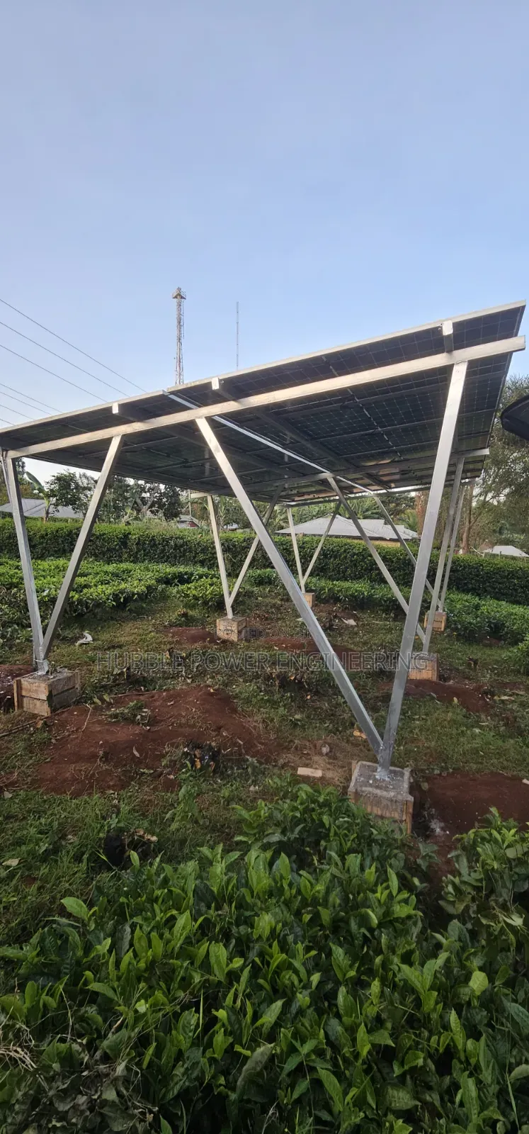 Ground Mount Solar Structure Installations